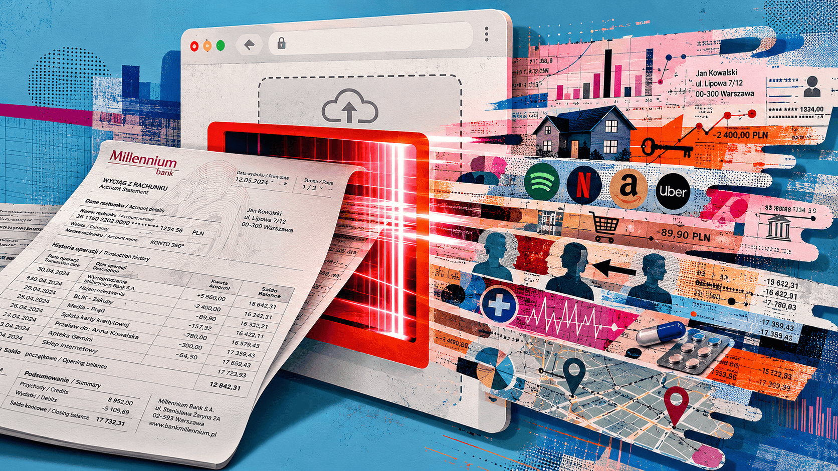 Is It Safe to Upload Bank Statements to an Online PDF Converter?